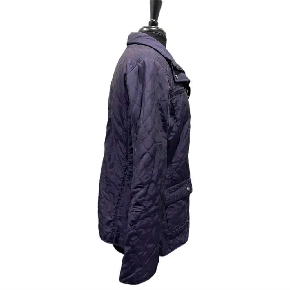 𝅺Pendleton Purple Fleece Lined Quilted Jacket Sz M